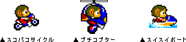 アレクの乗り物