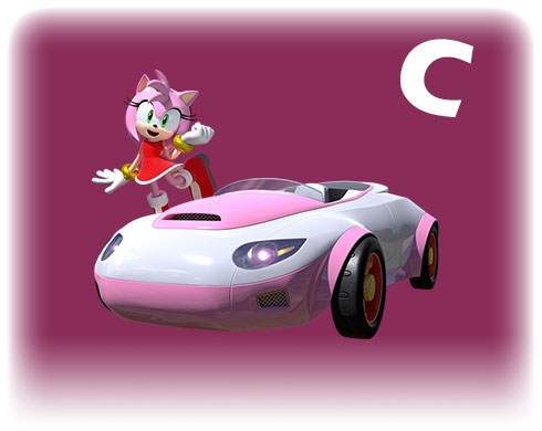 チームソニックレーシング PINK CABRIOLET(エミー)
